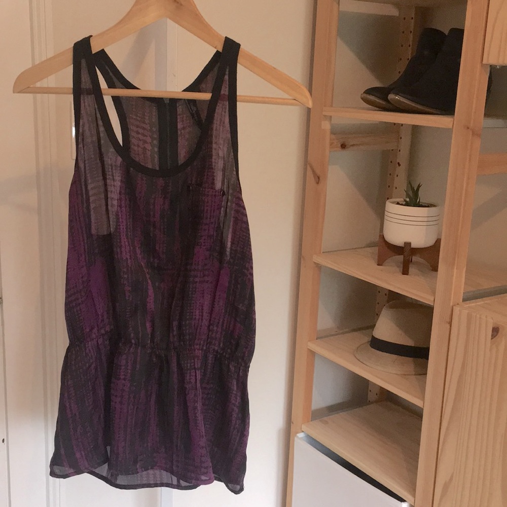 Silky Racer Back Tank (from PacSun)